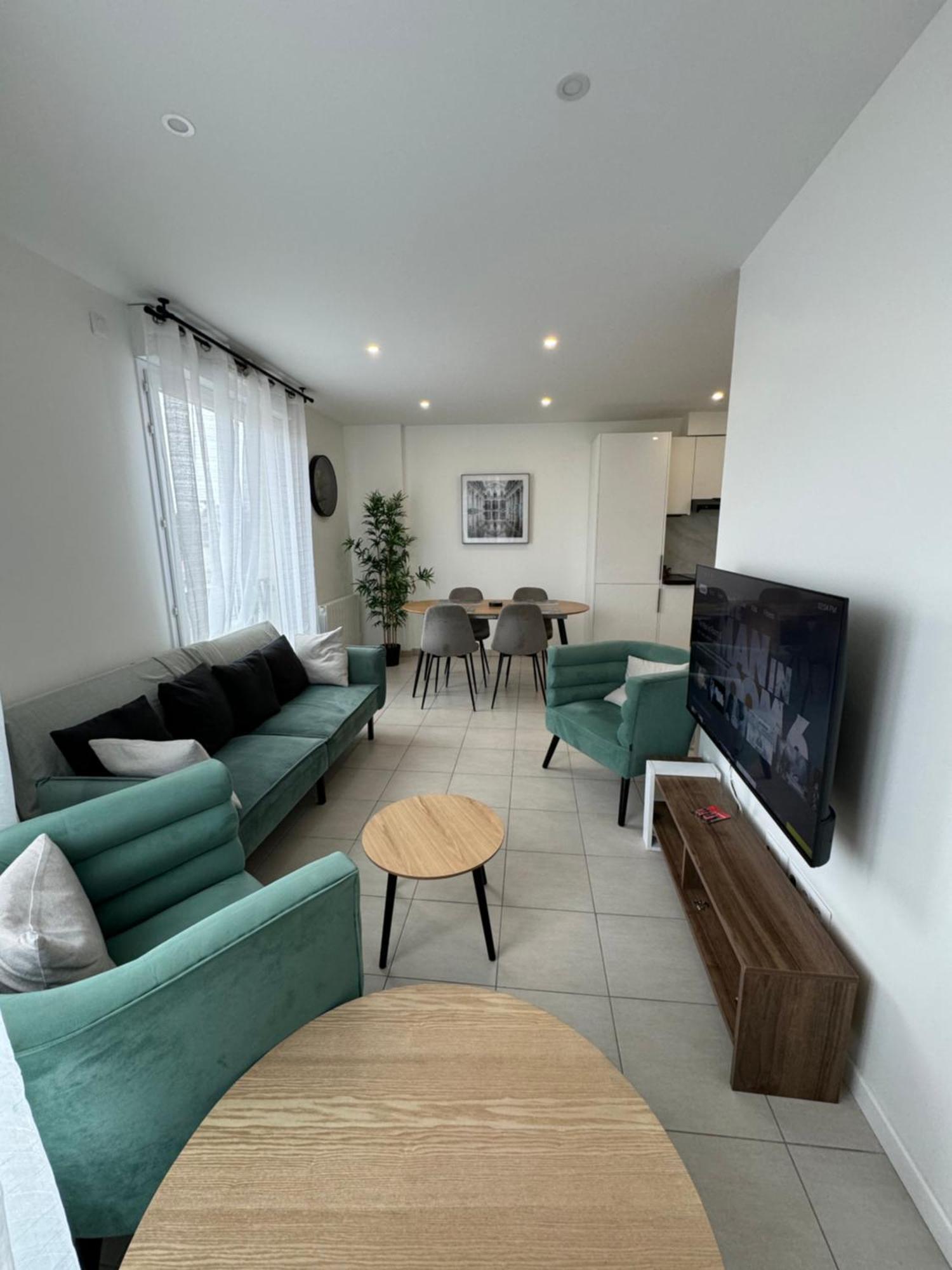 Appartement 2 Chambre Drancy Bagian luar foto